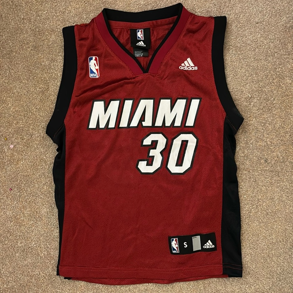 Miami Heat 30 Beasley Youth small jersey